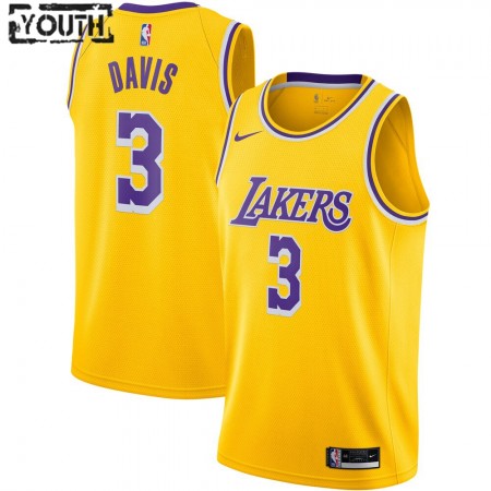 Maglia Los Angeles Lakers Anthony Davis 3 2020-21 Nike Icon Edition Swingman - Bambino